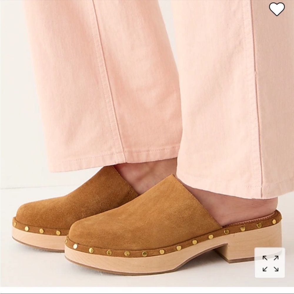 J.Crew Suede Dakota Clogs